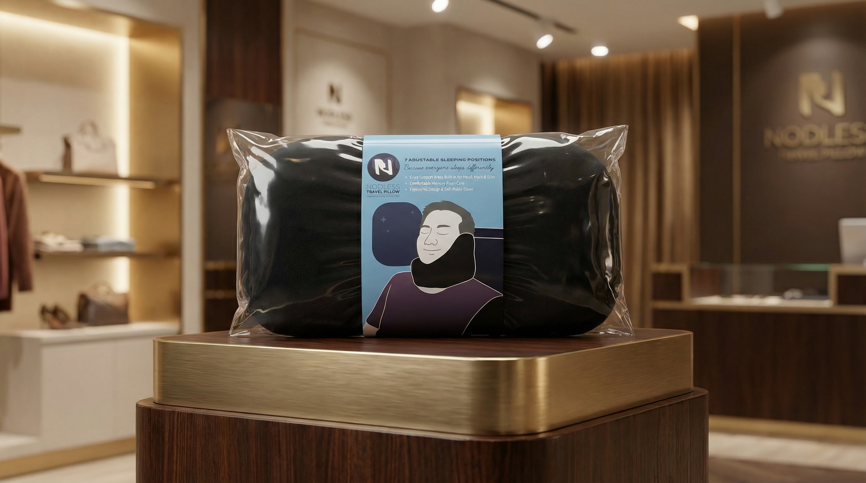 Nodless Travel Pillow